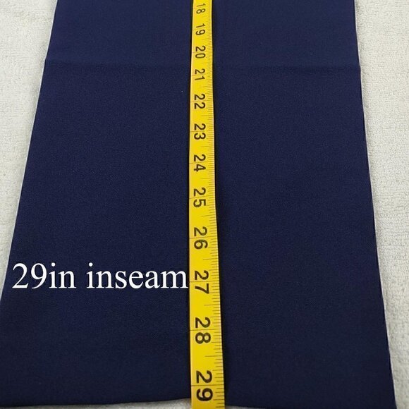 Kim Roger's Women's Blue Elastic Waist Pull On Pants Size 16 - Picture 5 of 10